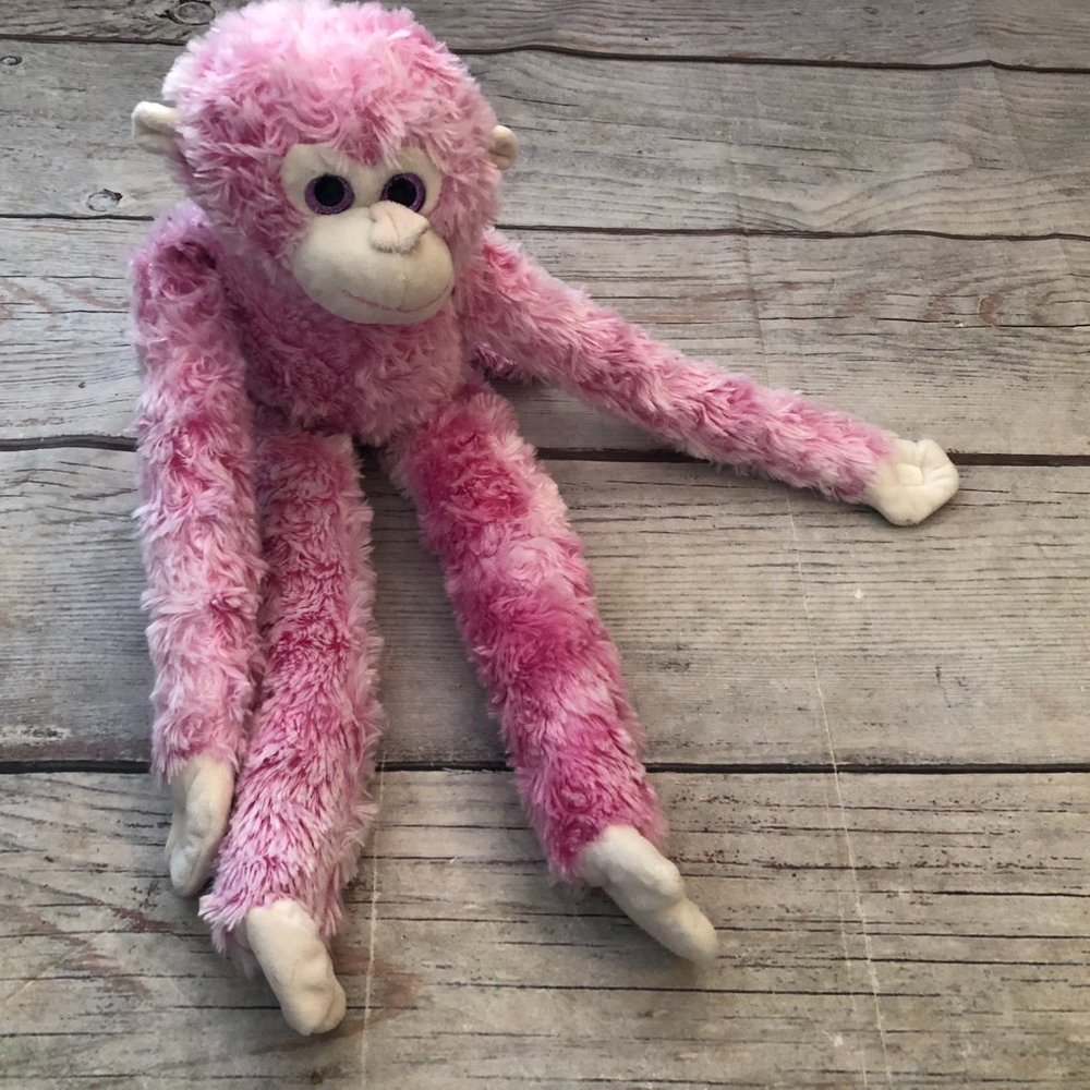 Pink Plush Spider Monkey